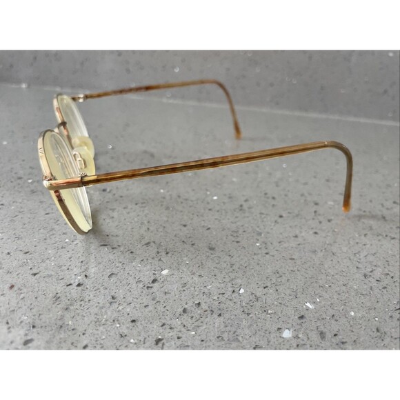 Robert Latour 210 Eyeglasses Frames ONLY Color BD 50-20-145 Japan full rim round - Picture 3 of 13